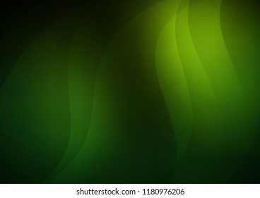 Light Green vector background with straight lines. Glitter abstract illustration with colored sticks. The pattern can be used for websites.