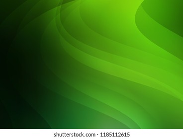 Light Green vector background with straight lines. Shining colored illustration with narrow lines. The pattern can be used as ads, poster, banner for commercial.