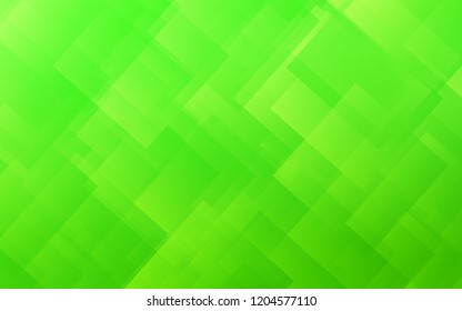 Light Green vector background with straight lines. Glitter abstract illustration with colored sticks. Template for your beautiful backgrounds.