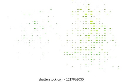 Light Green vector background with straight lines. Glitter abstract illustration with colored sticks. The pattern can be used for websites.
