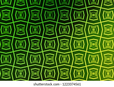 Light Green vector background with straight lines. Blurred decorative design in simple style with lines. Pattern for ads, posters, banners.