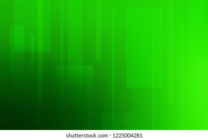 Light Green vector background with straight lines. Glitter abstract illustration with colored sticks. Template for your beautiful backgrounds.