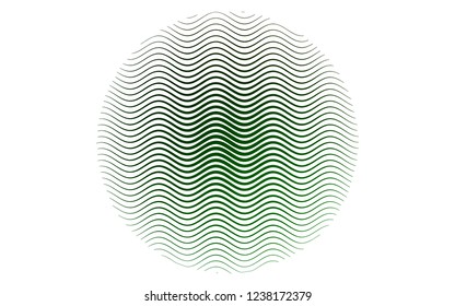 Light Green vector background with straight lines. Shining illustration with lines on abstract template. Pattern for websites, landing pages.
