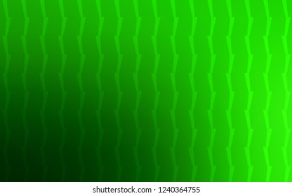 Light Green vector background with straight lines. Blurred decorative design in simple style with lines. The pattern for ad, booklets, leaflets.