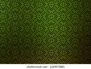 Light Green vector background with straight lines. Lines on blurred abstract background with gradient. Pattern for websites, landing pages.