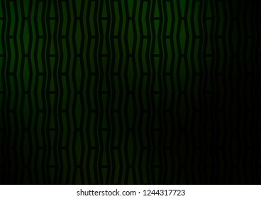 Light Green vector background with straight lines. Lines on blurred abstract background with gradient. The pattern can be used for websites.