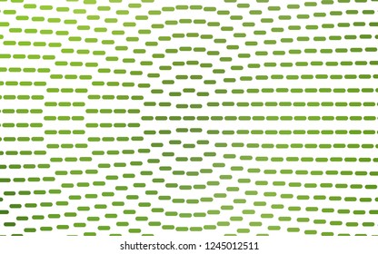 Light Green vector background with straight lines. Lines on blurred abstract background with gradient. Pattern for websites, landing pages.