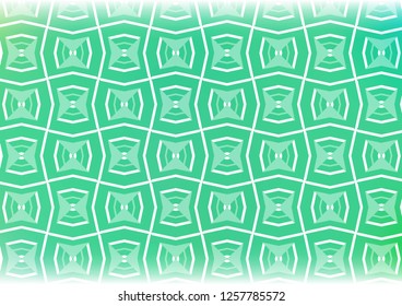 Light Green vector background with straight lines. Lines on blurred abstract background with gradient. Smart design for your business advert.