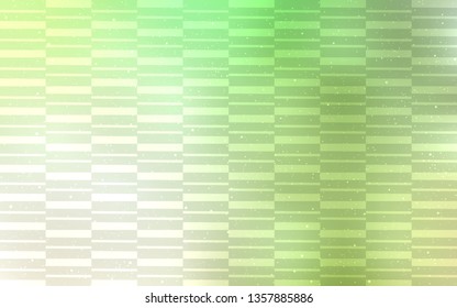 Light Green vector background with straight lines. Modern geometrical abstract illustration with Lines. Pattern for your busines websites.