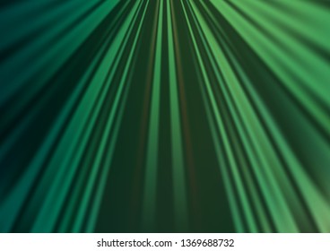 Light Green vector background with straight lines. Decorative shining illustration with lines on abstract template. Smart design for your business advert.