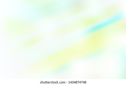 Light Green vector background with straight lines. Lines on blurred abstract background with gradient. Pattern for ads, posters, banners.