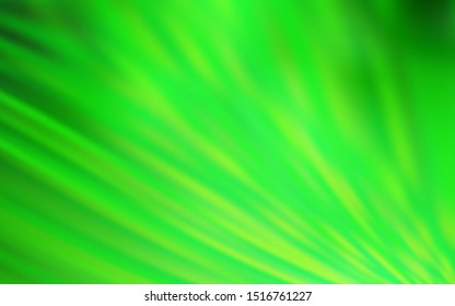 Light Green vector background with straight lines. Blurred decorative design in simple style with lines. Pattern for ads, posters, banners.