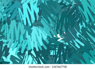 Light Green vector background with straight lines. Modern geometrical abstract illustration with Lines. Pattern for ad, booklets, leaflets.