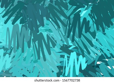Light Green vector background with straight lines. Modern geometrical abstract illustration with Lines. Pattern for ad, booklets, leaflets.