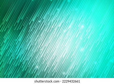 Light Green vector background with straight lines. Modern geometrical abstract illustration with Lines. Smart design for your business advert.