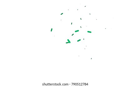 Light Green vector background with straight lines. Blurred decorative design in simple style with lines. The pattern can be used as ads, poster, banner for medicine.