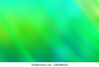Light Green vector background with stright stripes. Colorful shining illustration with lines on abstract template. Smart design for your business advert.