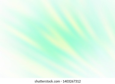 Light Green vector background with stright stripes. Blurred decorative design in simple style with lines. Template for your beautiful backgrounds.