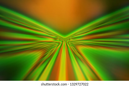 Light Green vector background with wry lines. Geometric illustration in abstract style with gradient.  A completely new design for your business.