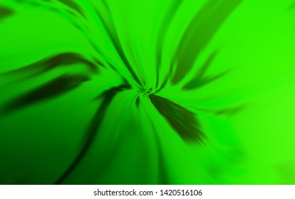 Light Green vector background with wry lines. Colorful abstract illustration with gradient lines. Brand new design for your ads, poster, banner.