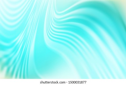 Light Green vector background with wry lines. An elegant bright illustration with gradient. Template for cell phone screens.