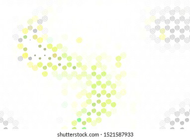 Light Green vector background with wry lines. A completely new colorful illustration in simple style. Abstract design for your web site.