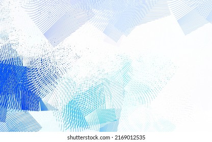 Light Green vector background with wry lines. An elegant bright illustration with gradient lines. Brand new design for your ad.