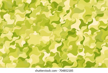 Light Green vector bandy background. Colorful abstract illustration with gradient crooked lines. The polygonal design can be used for your web site.