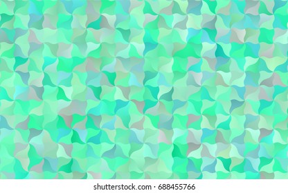 Light Green vector bandy template. Brand-new colored illustration in blurry style with gradient. A completely new template for your business design.
