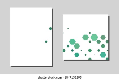 Light Green vector banner for websites. Blurred decorative design in abstract style with textbox. Pattern for beautiful business cards, folders.