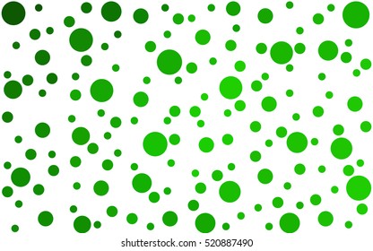 Light Green Vector banners set of circles, spheres. Abstract Circles. Art Vector Background.