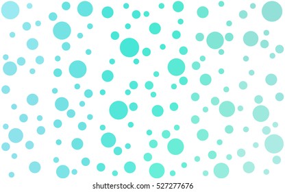Light Green Vector banners banners set of circles, spheres. Network design, technology science, vector illustration