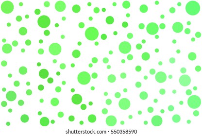 Light Green Vector banners set of circles, spheres. Abstract Circles. Art Vector Background.