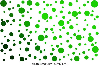 Light Green Vector banners set of circles, spheres. Abstract Circles. Art Vector Background.