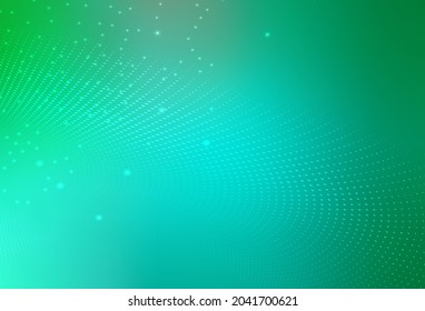 Light Green vector Beautiful colored illustration with blurred circles in nature style. Modern abstract illustration with colorful water drops. Modern design for a business card.