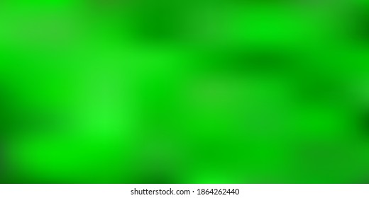 Light green vector blur background. Colorful illustration with gradient in halftone style. Smart pattern for websites.