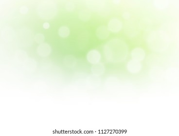 Light Green vector blur pattern. Creative illustration in halftone style with gradient. The best blurred design for your business.