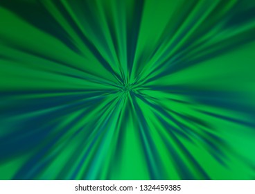 Light Green vector blur pattern. A completely new color illustration in a bokeh style. The blurred design can be used for your web site.