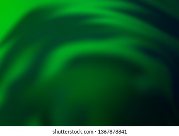 Light Green vector blur pattern. Colorful illustration in abstract style with gradient. The elegant pattern for brand book.