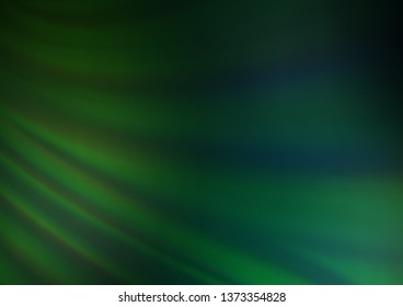 Light Green vector blur pattern. Glitter abstract illustration with an elegant design. The elegant pattern for brand book.