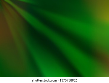 Light Green vector blur pattern. Colorful illustration in blurry style with gradient. The background for your creative designs.