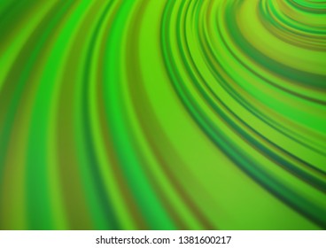 Light Green vector blur pattern. Modern geometrical abstract illustration with gradient. The blurred design can be used for your web site.