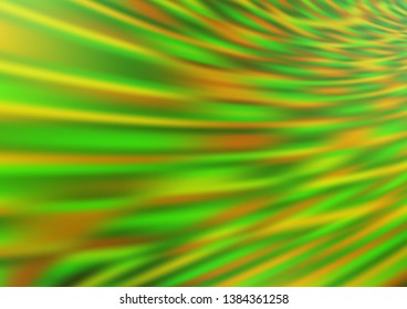 Light Green vector blur pattern. A vague abstract illustration with gradient. The template can be used for your brand book.