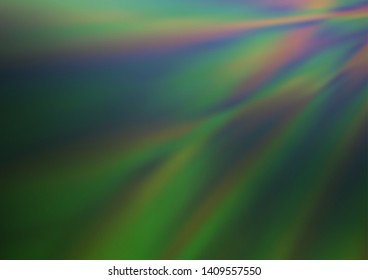 Light Green vector blur pattern. Creative illustration in halftone style with gradient. The elegant pattern for brand book.