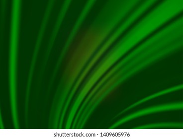 Light Green vector blur pattern. A vague abstract illustration with gradient. Brand new style for your business design.