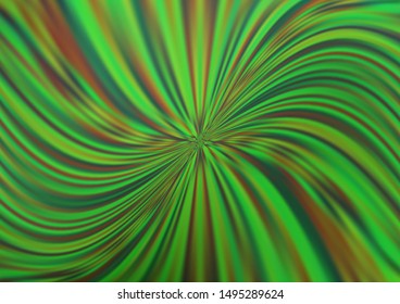 Light Green vector blur pattern. Glitter abstract illustration with an elegant design. The elegant pattern for brand book.