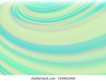 Light Green vector blur pattern. A completely new color illustration in a bokeh style. Brand new design for your business.