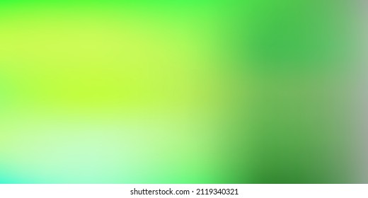 Light green vector blur pattern. Modern elegant blur illustration with gradient. Landing pages design.