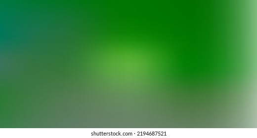 Light green vector blur pattern. Shining colorful blur illustration in abstract style. Multipurpose app design.
