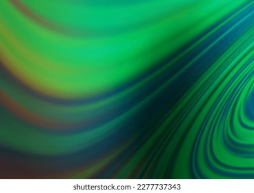Light Green vector blur pattern. Shining colorful illustration in a Brand new style. The blurred design can be used for your web site.
